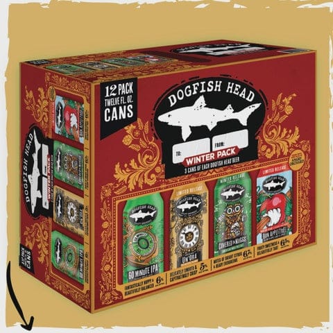 DOGFISH WINTER VARIETY 12PK CAN