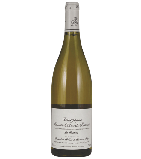 DOMAINE BILLARD PERE ET FILS HAUTES COTES DE BEAUNE BLANC LA JUSTICE 750ML