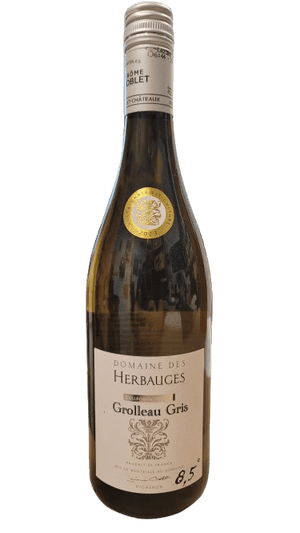 DOMAINE DES HERBAUGES GROLLEAU  GRIS 750ML