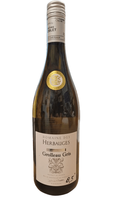 DOMAINE DES HERBAUGES GROLLEAU  GRIS 750ML