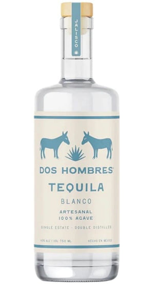 DOS HOMBRES TEQUILA BLANCO 750ML