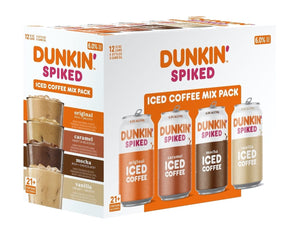 DUNKIN SPIKED COFFEE VARIETY 12PK