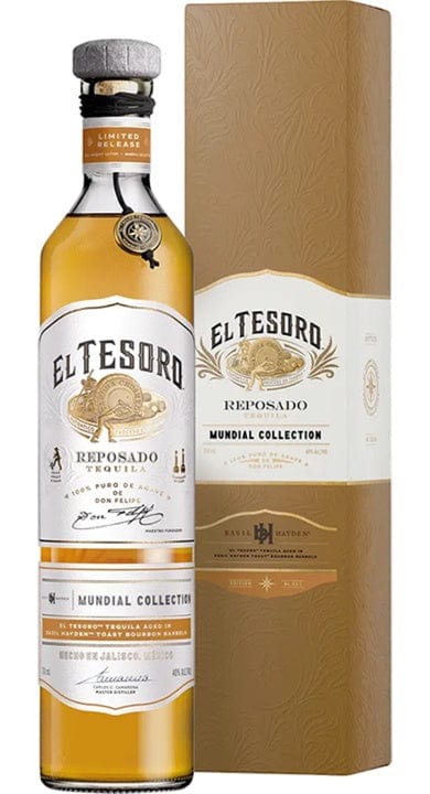 EL TESORO TEQUILA REPOSADO BASIL HAYDEN TOAST CASK 750ML