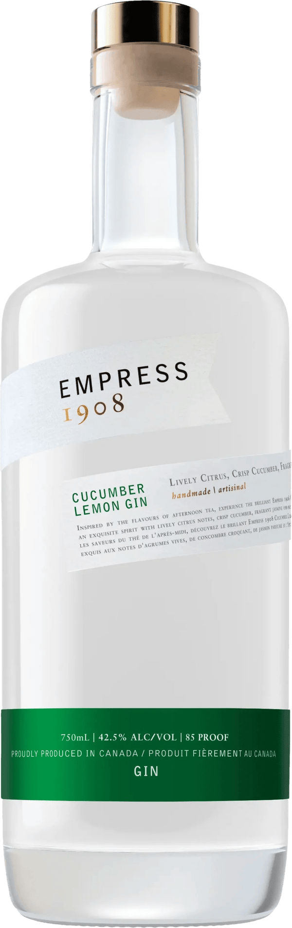 EMPRESS CUCUMBER  LEMON GIN 750ML