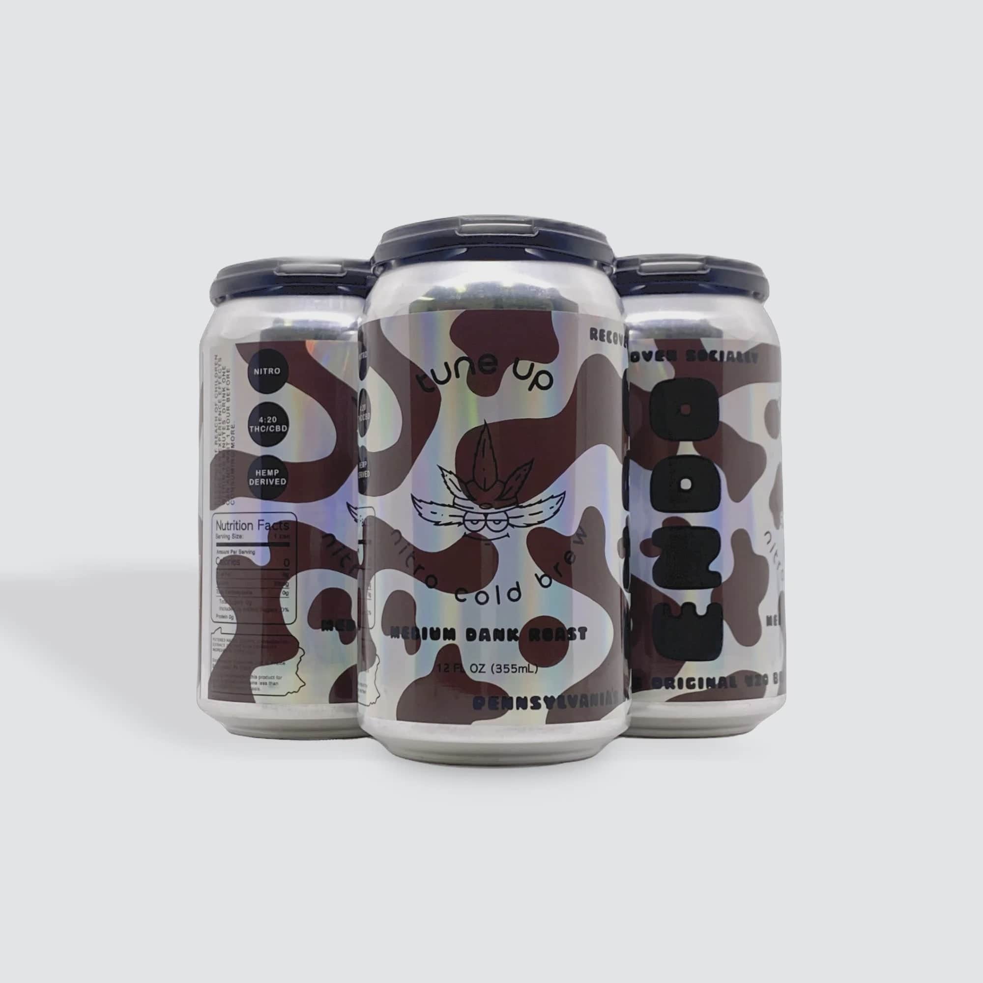 ENDO NITRO COLD BREW 4MG THC 20MG CBD 4PK – Banks Wines & Spirits
