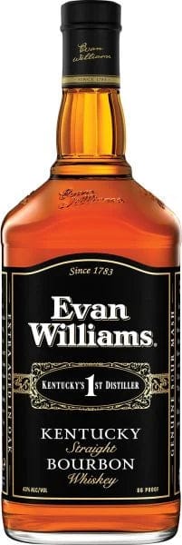 EVAN WILLIAMS BOURBON BLACK 86 P 1.75