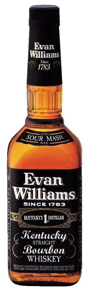 EVAN WILLIAMS BOURBON BLACK 86 P 750