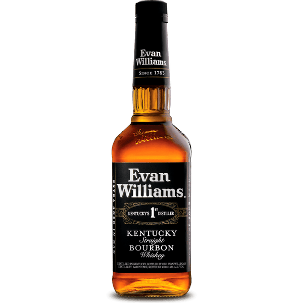 EVAN WILLIAMS BOURBON BLACK 86 PROOF 1L