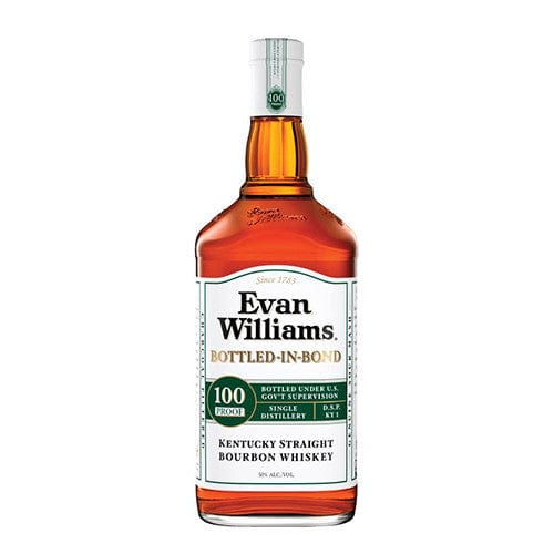 EVAN WILLIAMS BOURBON WHITE LABEL 100 P 1.75