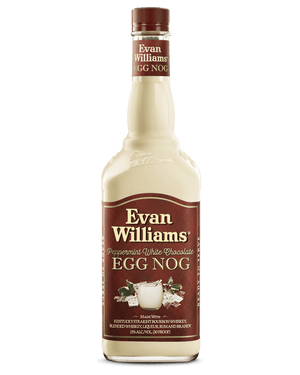 EVAN WILLIAMS WHITE CHOCOLATE PEPPERMINT EGG NOG 750ML