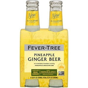 FEVER TREE PINEAPPLE GINGER BEER 4PK