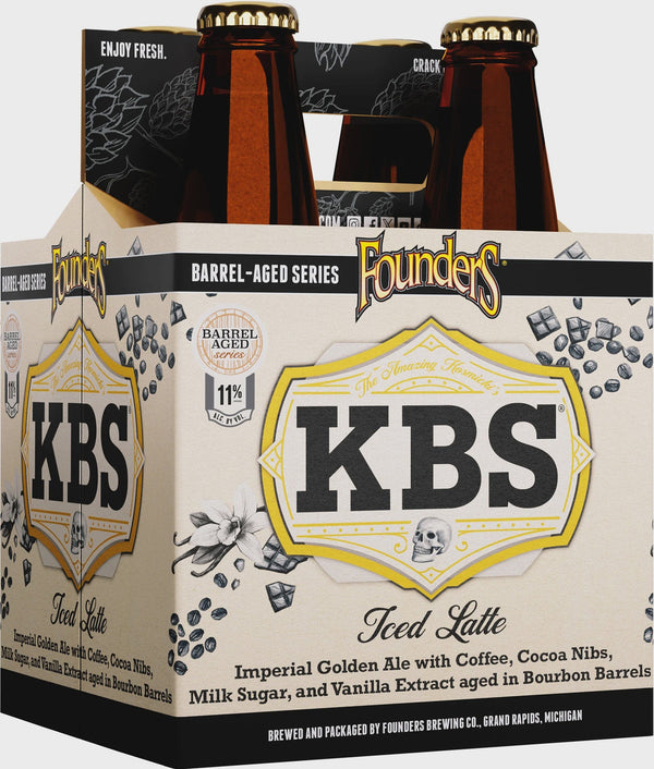 FOUNDERS ICED LATTE 4PK