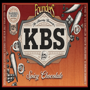 FOUNDERS SPICY CHOCOLATE KBS 4PK