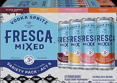 FRESCA VODKA SPRITZ VARIETY #2 8PK CANS – Banks Wines & Spirits
