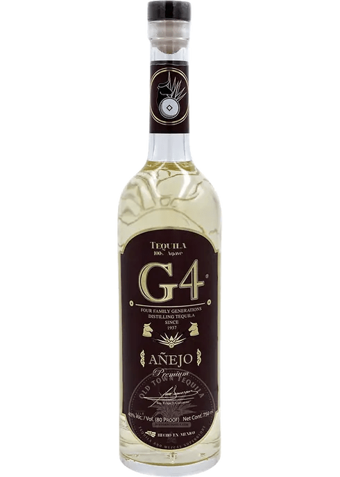 G4 TEQUILA ANEJO 750ML