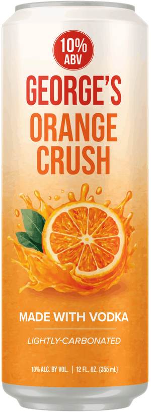 GEORGE'S ORANGE CRUSH 4PK CANS