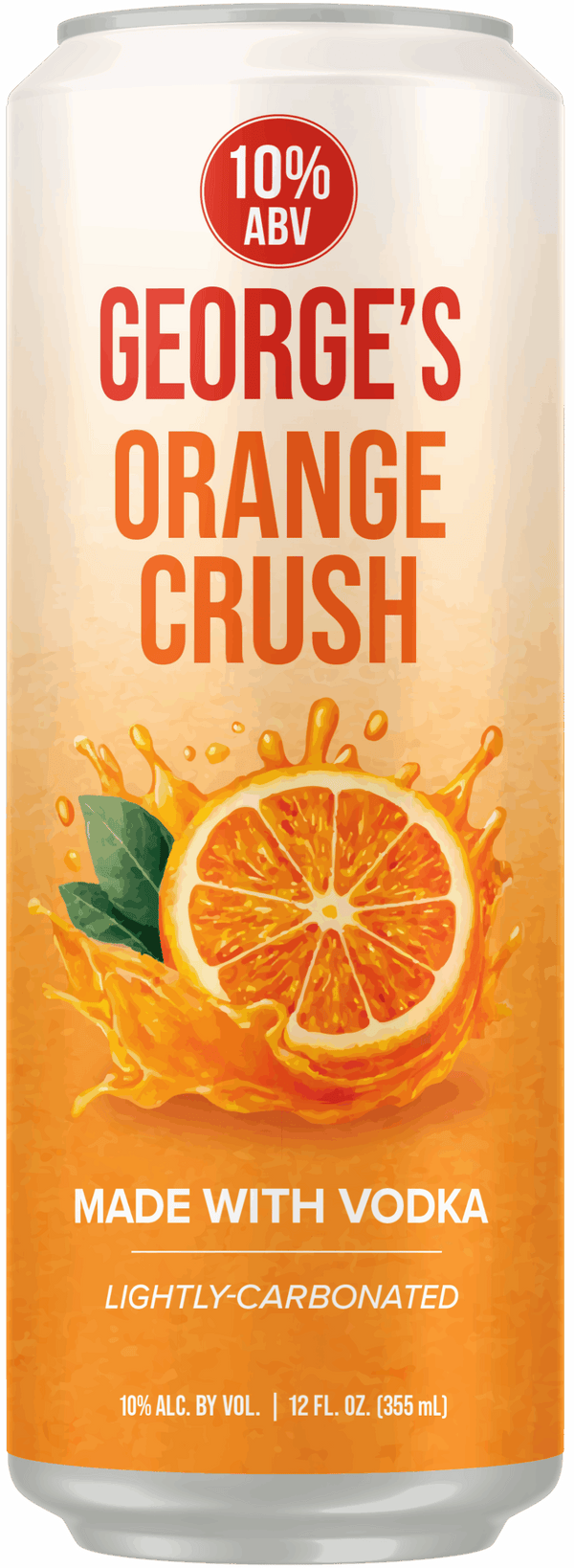 GEORGE'S ORANGE CRUSH 4PK CANS