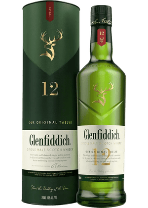 GLENFIDDICH 12YR SCOTCH 750ML