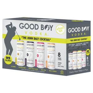 GOOD BOY VODKA VARIETY 8PK