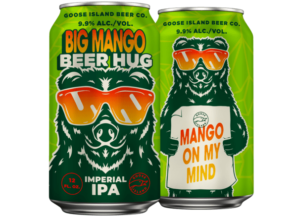GOOSE ISLAND BIG MANGO BEER HUG IMPERIAL IPA 6PK