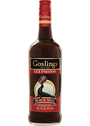 GOSLINGS BLACK SEAL RUM DARK 151 750ML