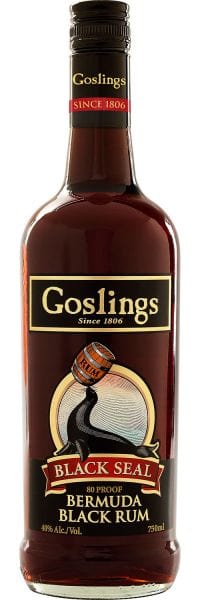 GOSLINGS BLK SEAL RUM DRK 80 750ML