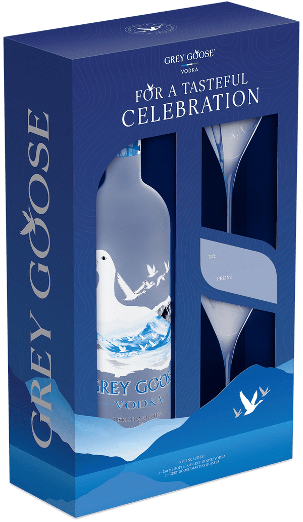 GREY GOOSE VODKA GIFT BOX 750ML
