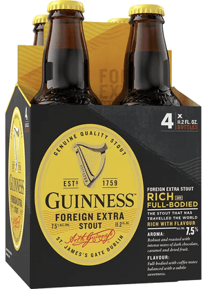 GUINNESS FOREIGN 4PK BTL