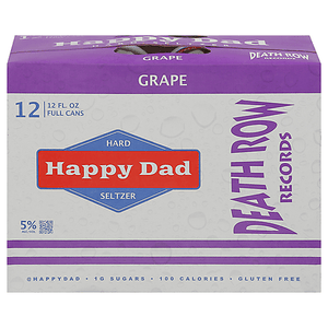 HAPPY DAD DEATH ROW GRAPE 12PK CAN