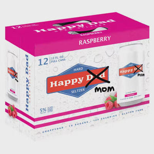 HAPPY DAD/ MOM RASPBERRY 12PK CAN