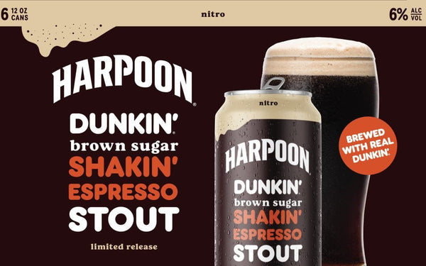 HARPOON DUNKIN SHAKIN ESPRESSO STOUT 6PK