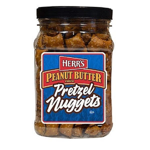 HERRS PB PRETZEL BARREL 22OZ