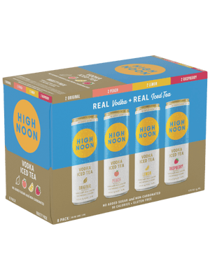 HIGH NOON VODKA ICED TEA VARIETY 8PK