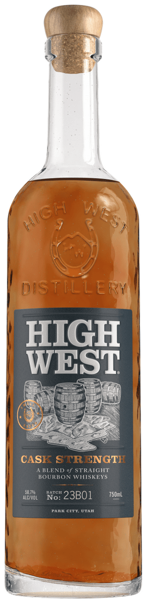 HIGH WEST BOURBON CASK STRENGTH 750ML