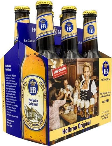 HOFBRAU ORIGINAL LAGER 6PK