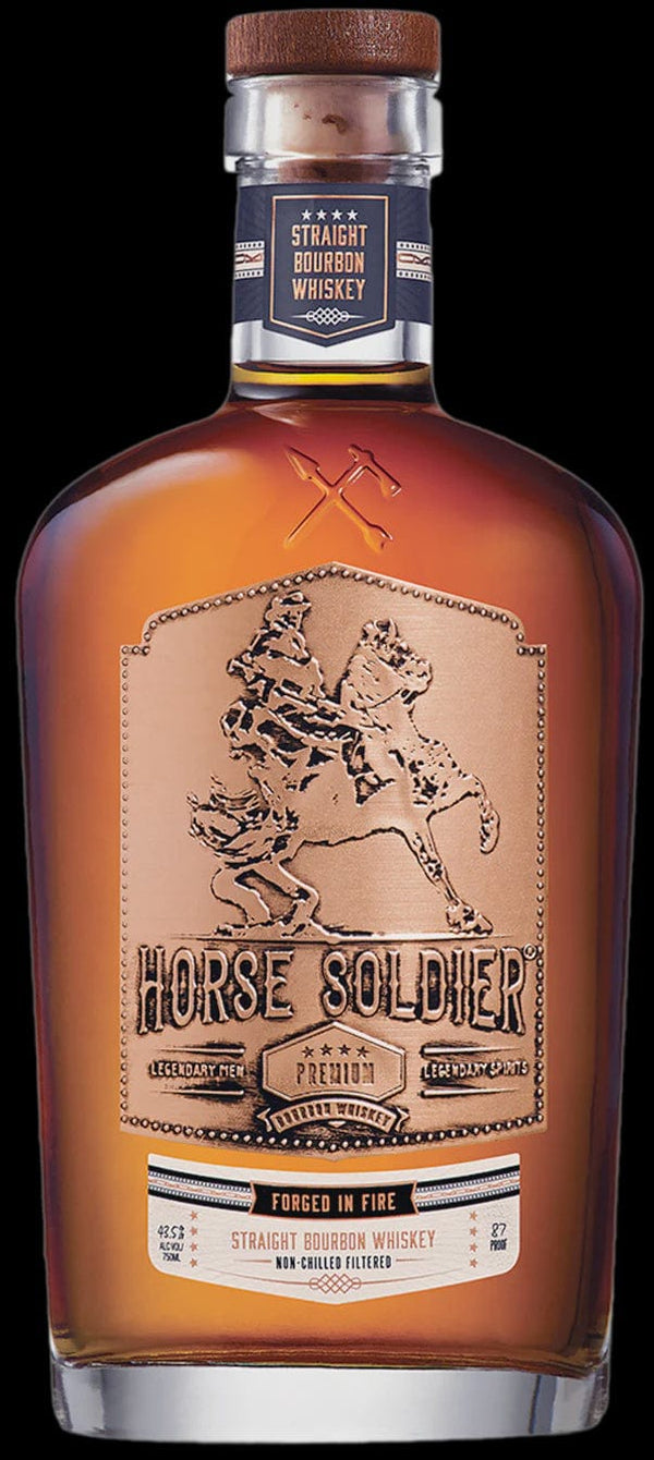 HORSE SOLDIER STRAIGHT BOURBON WHISKEY (BRONZE LABEL) 750ML