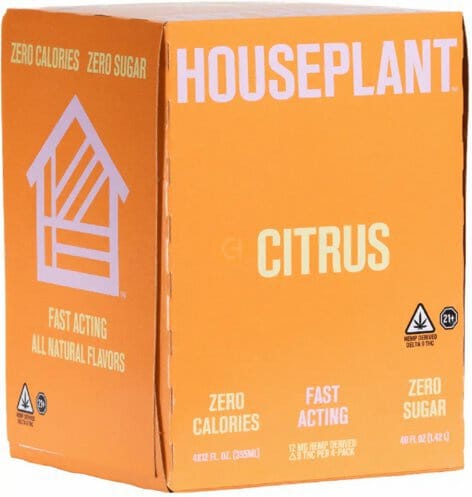 HOUSEPLANT CITRUS THC 3MG 4PK