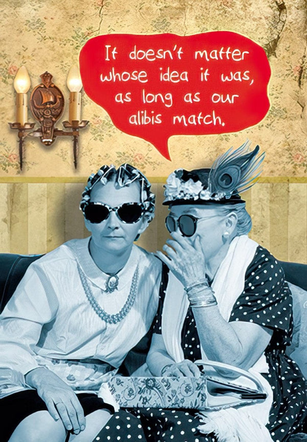 IT DOESN'T MATTER WHOSE IDEA IT WAS