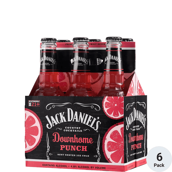 JACK DANIELS DOWNHOME PUNCH 6PK