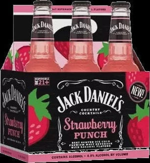 JACK DANIELS STRAWBERRY PUNCH 6PK