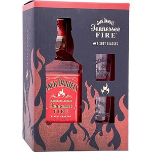 JACK DANIELS TENNESSEE FIRE GIFT BOX 750ML