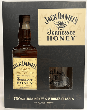 JACK DANIELS TENNESSEE HONEY GIFT BOX 750ML