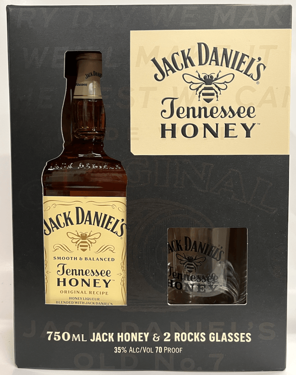 JACK DANIELS TENNESSEE HONEY GIFT BOX 750ML