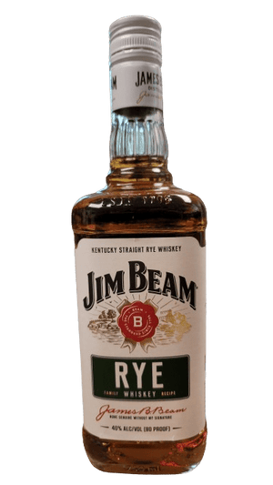 JIM BEAM RYE WHISKEY 80 750ML