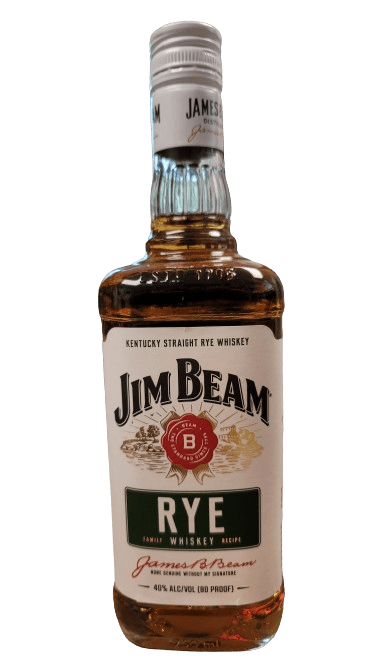 JIM BEAM RYE WHISKEY 80 750ML