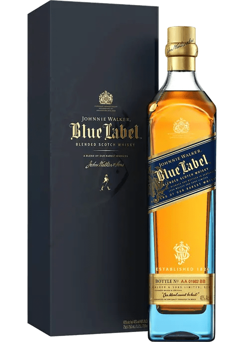 JOHNNIE WALKER BLUE SCOTCH 750ML