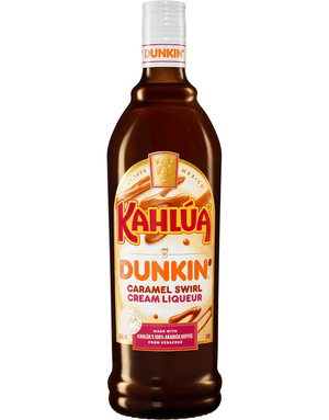 KAHLUA DUNKIN CARAMEL SWIRL CREAM LIQUEUR 750ML