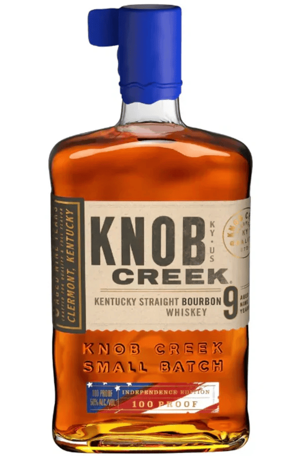 KNOB CREEK BOURBON 100  INDEPENDENCE EDITION 750ML