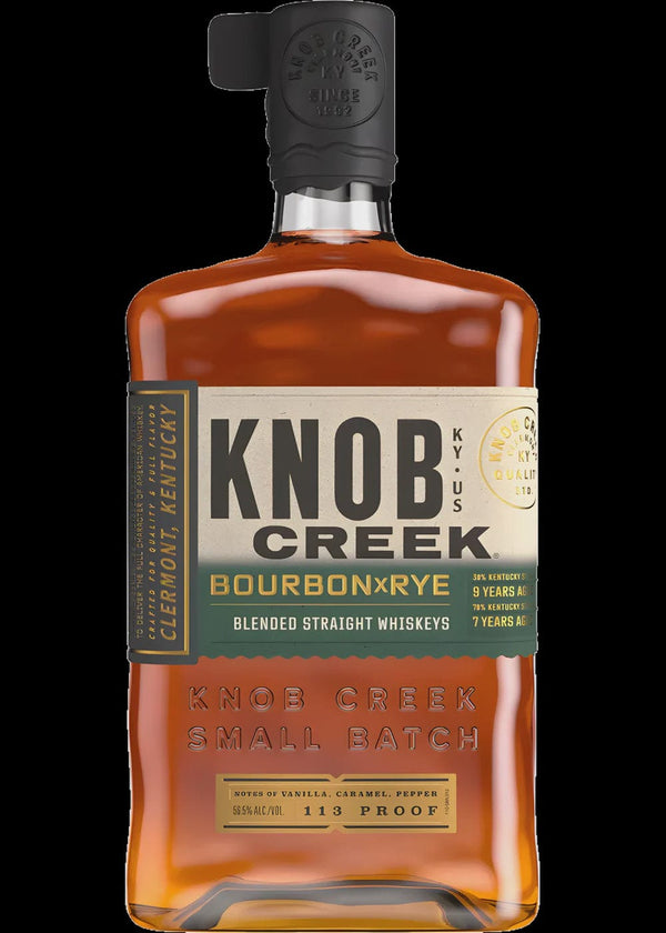 KNOB CREEK BOURBON & RYE 113PRF 750ML