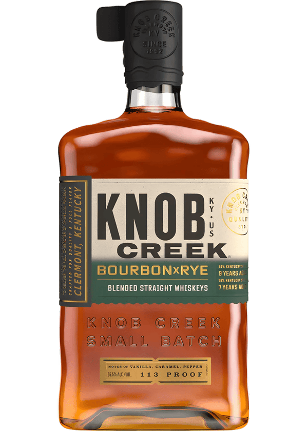 KNOB CREEK BOURBON & RYE 113PRF 750ML